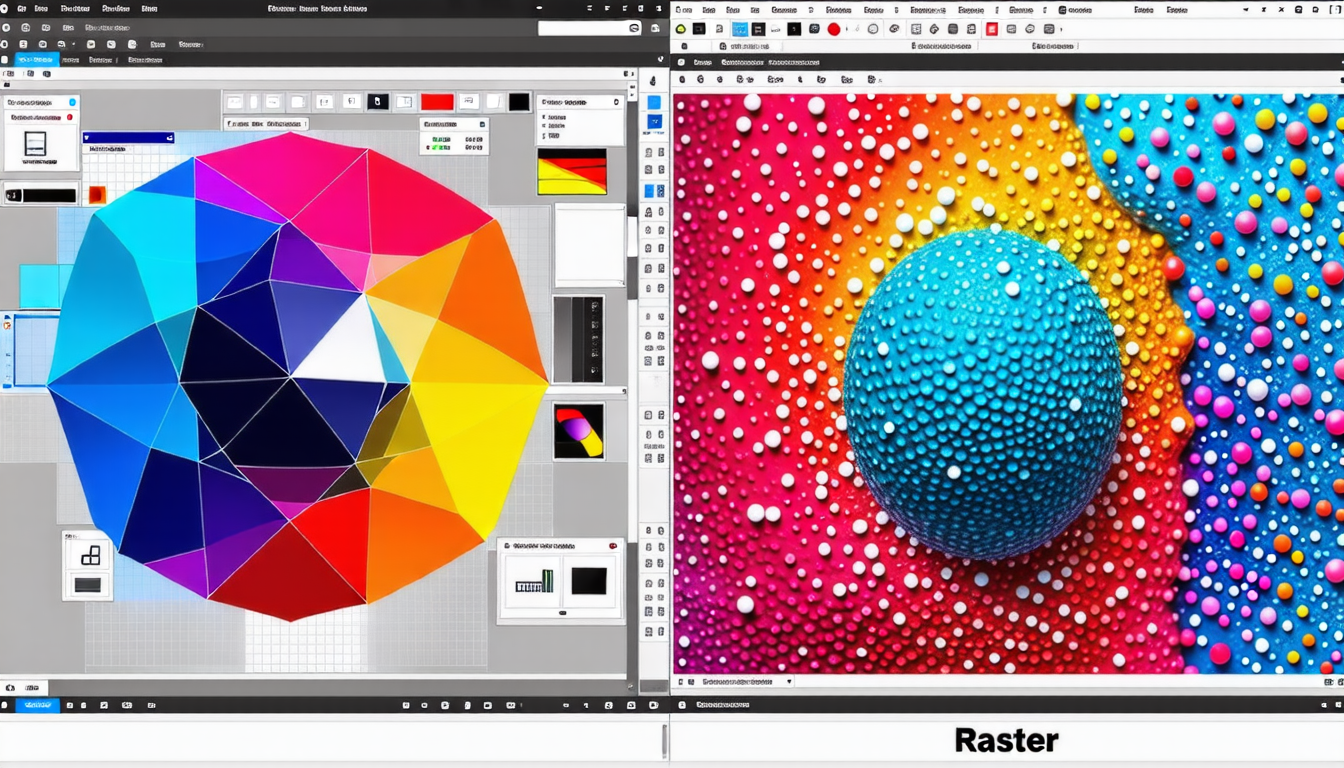 discover the key differences between vector and raster images in our comprehensive guide. learn how each type of image is created, their unique characteristics, and how to choose the right format for your design projects.